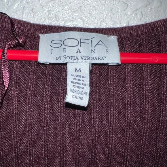 maroon maxi dress - Picture 3 of 3